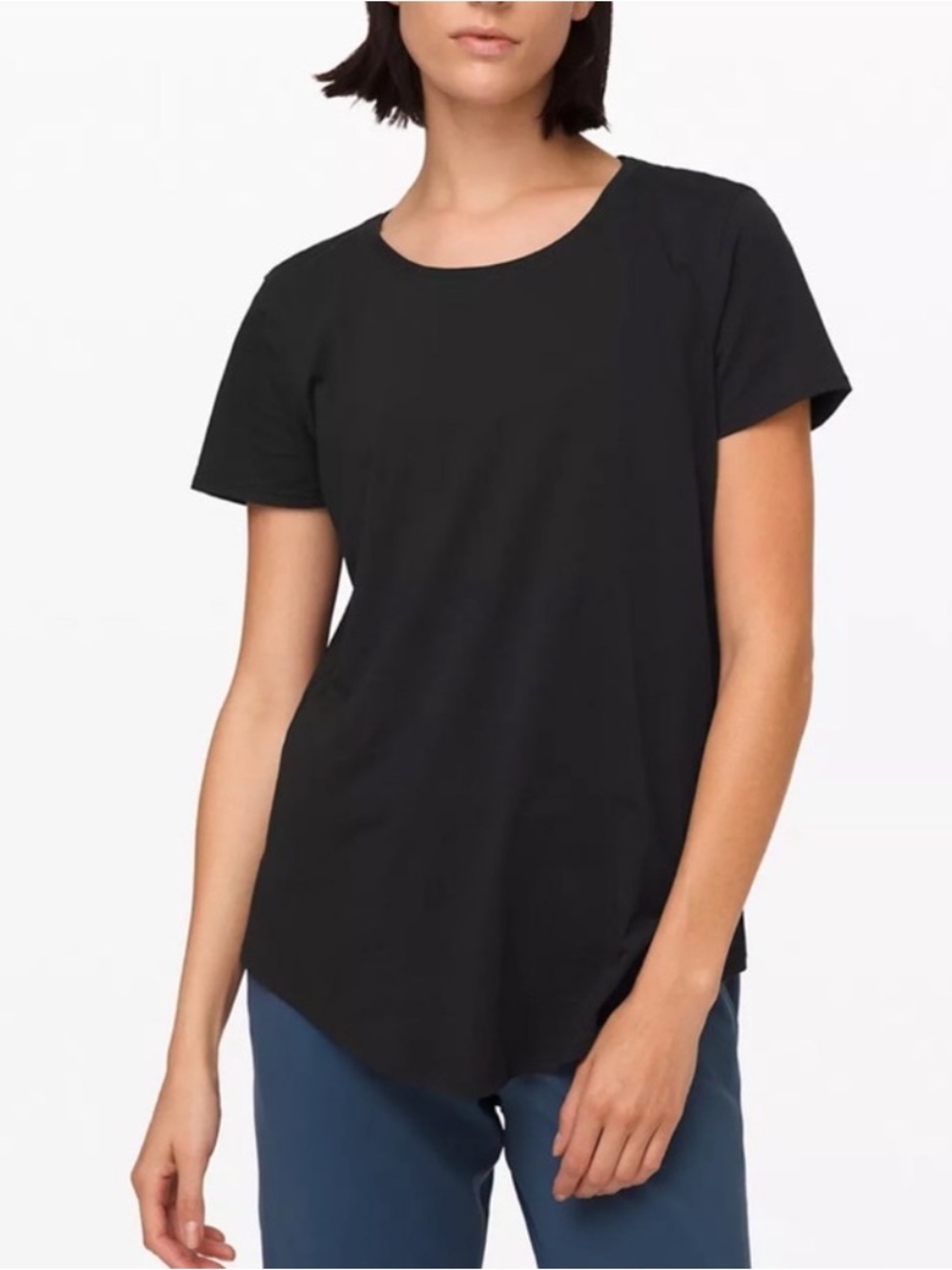 Lululemon NWOT Love Crew Tee Black 10